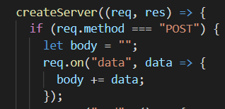 handling POST data