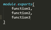 exporting functions from custom module