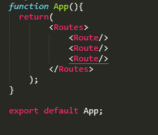 react routing skeleton